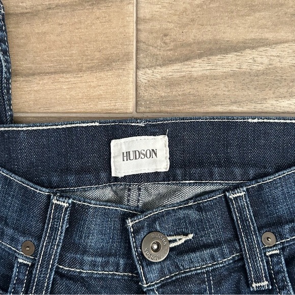 Hudson Byron Five Pocket Distressed Jeans - Picture 4 of 7